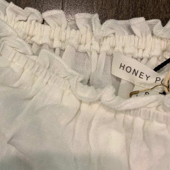 NWT Strapless Flowy Top - Picture 5 of 6